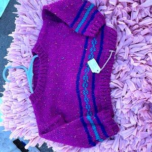 Beautiful hand knit 100% cotton